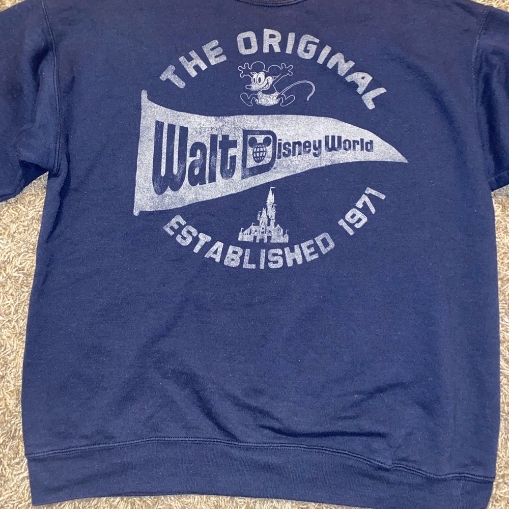 Disney World Navy Sweatshirt